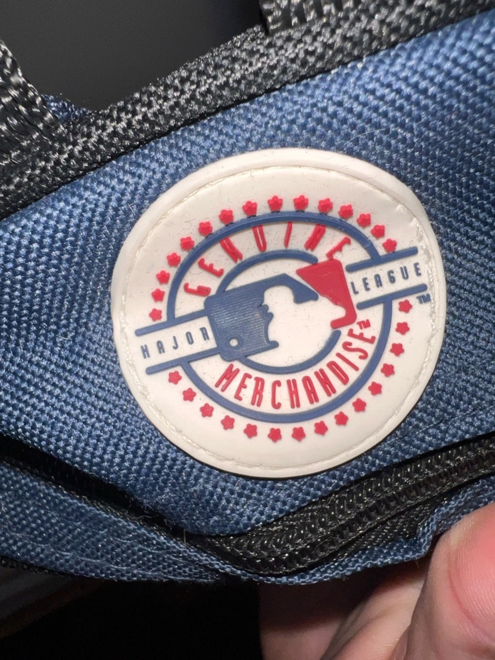 New York Yankees Mini Backpack MLB Pinstripe Logo Bag Navy White Kids Small - Picture 3 of 3